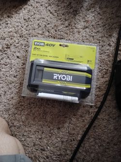 Ryobi 40v 2 Ah New In Box