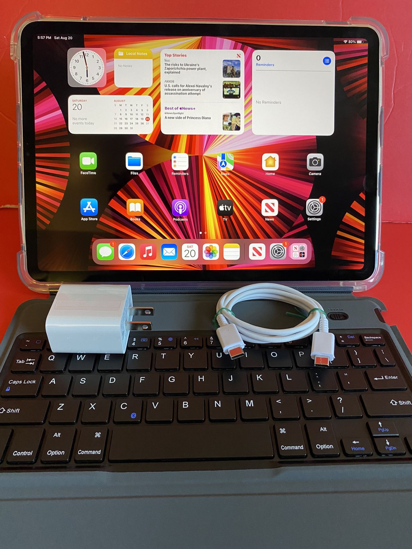 iPad Pro 11インチ 第3世代 128GB Cellular キーボード 第4世代】iPad