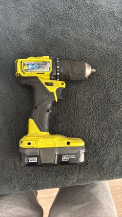 Ryobi ONE+ 18V Drill With Battery & Charger