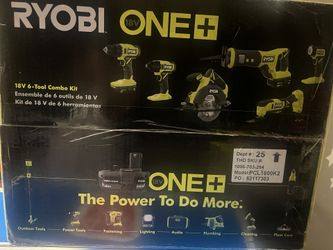 Ryobi 6-Tool Combo Kit