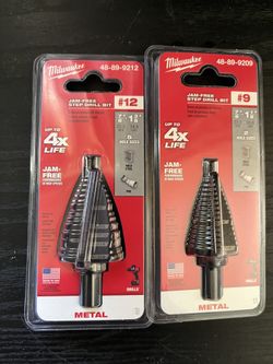 Milwaukee Union Bit Drill Bits   #9, #12 