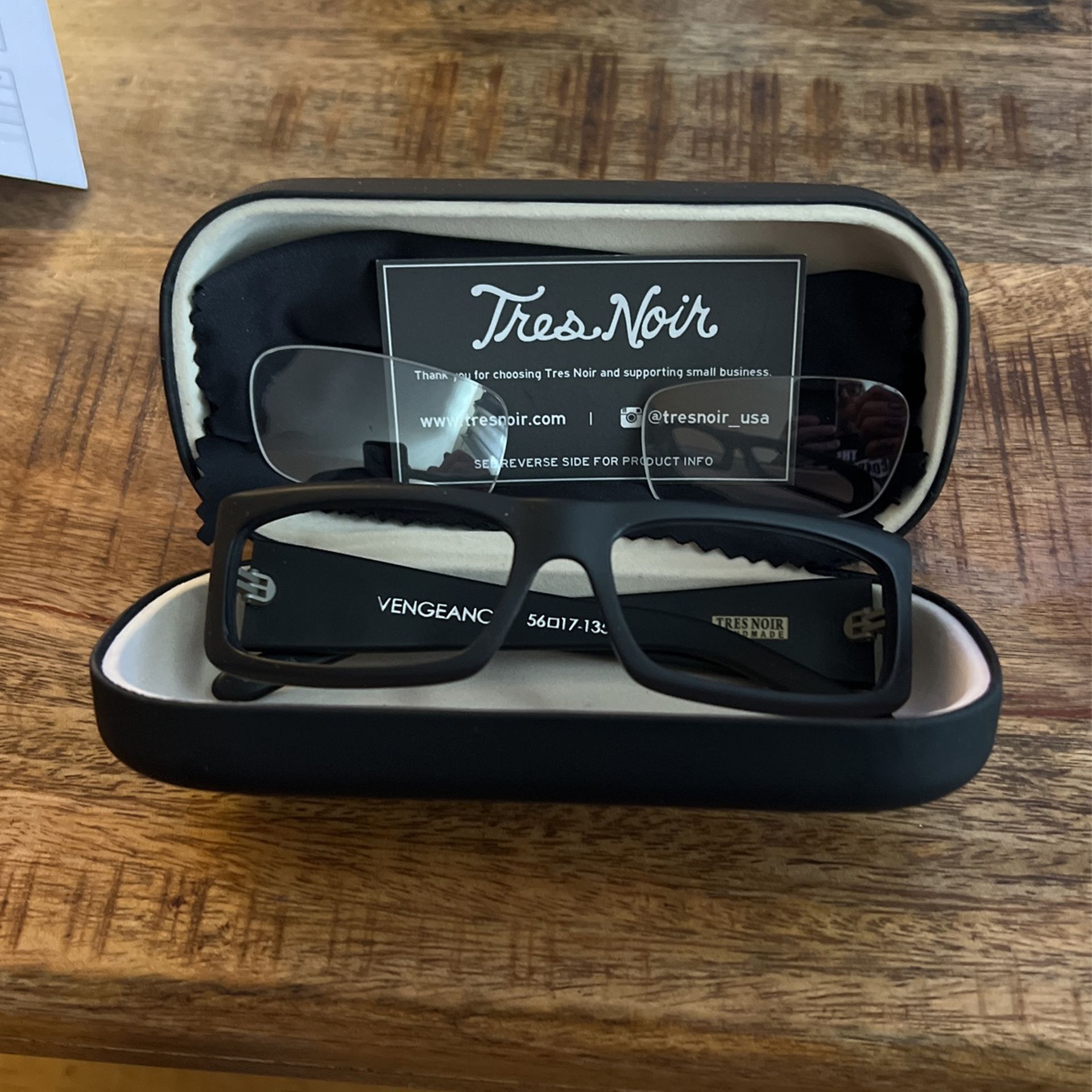 Tres Noir Vengeance Frames