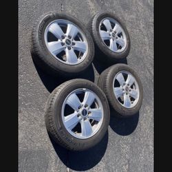 4 - 175/65r15 5x112 5x4.41 Stock Mini Cooper Mercedes C280 Vw Passat Jetta Golf Audi Wheels Rims Great 80% Treads Tires!!