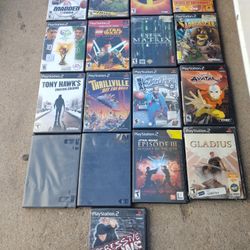 Classic PS2 Games All In Good Shape And Work No Offers No Trades 75th Ave Indian School Serious Buyers Only Please