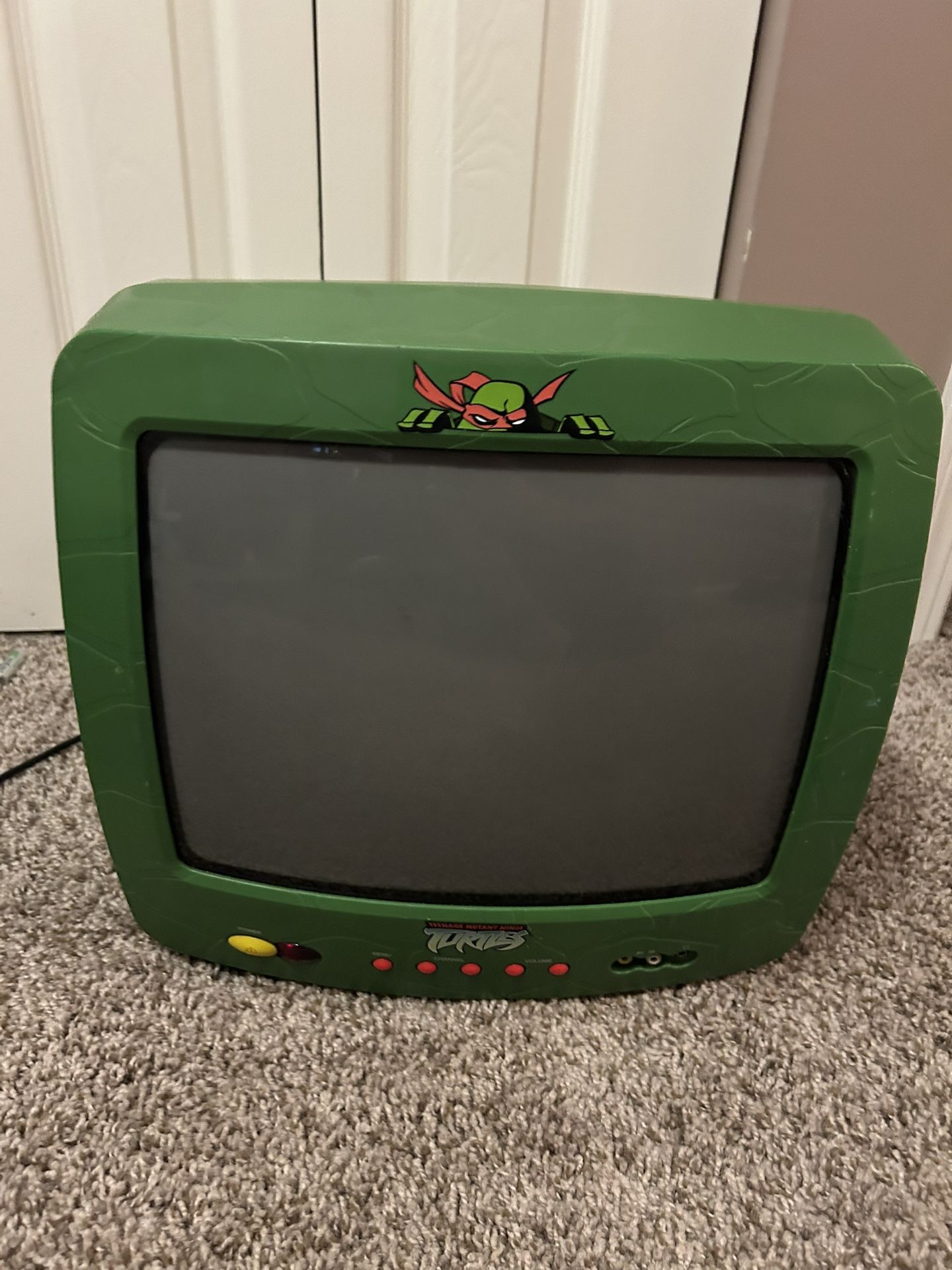 Teenage Mutant Ninja Turtles CRT Television TMNT TV - No Remote