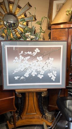 Signed and numbered by the artist, beautiful flower tree Art
