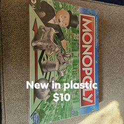 Monopoly New With Plastic 