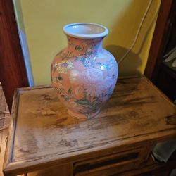 Chinese hand paint it vase 12"