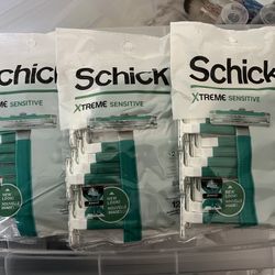 Schick Razors 3X$12