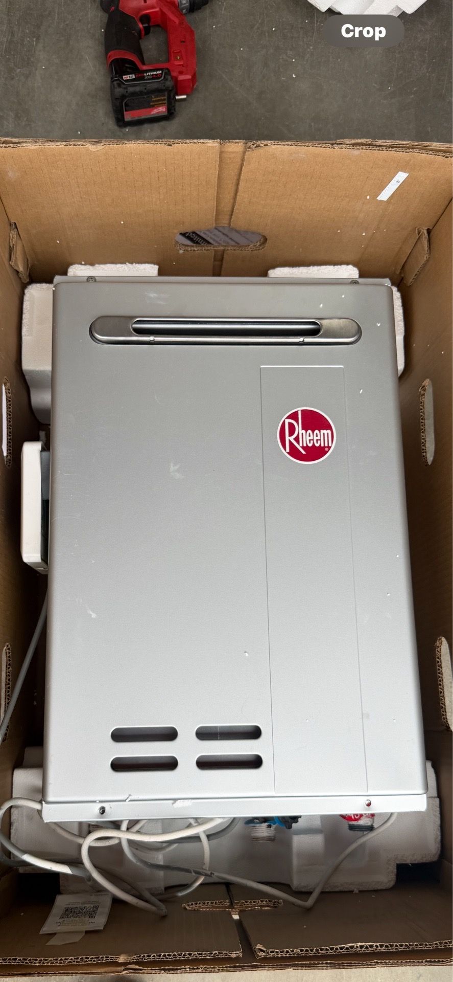Rheem Performance Plus 7.0 GPM Non-Condensing Outdoor Natural Gas Tankless Water Heater