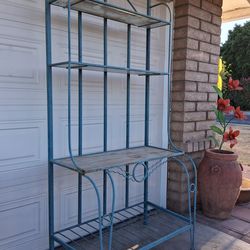 Large Heavy Iron Plant Stand