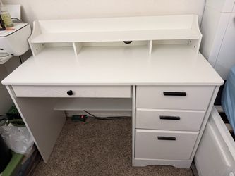 Desk and chair