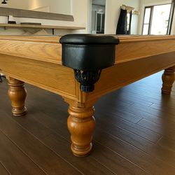 Golden West Billiards 8’ Pool Table (Free Delivery & Pro Setup) New Felt Any Color + All Accessories Provided 