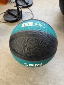 SPRI 15lb Xerball medicine ball