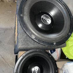 2 12” POPS subs with Ported Box
