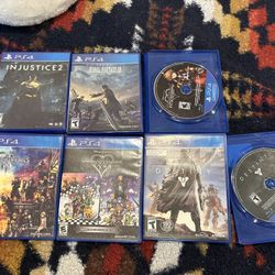 Bundle of PS4 Games 