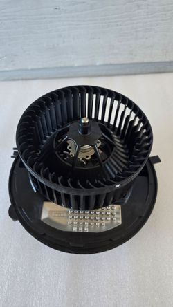 AC Heater Blower Motor and Resistor Assembly with Fan Cage Fit for Audi A3 Q3 RS3 S3 2015-2020 Volkswagen Arteon Atlas Golf GTI Jetta Taos Tigua-n 201