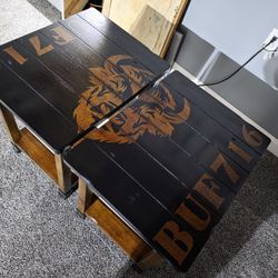 Buffalo Set 2 Side Or Coffee Table Custom 