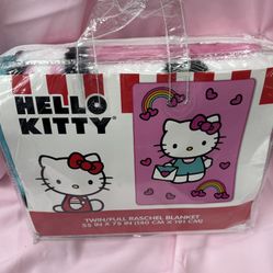 Hello Kitty Twin Blankets
