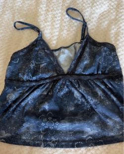 Paisley Cami Top with Lace Trim currently on reserved!