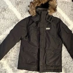 Hollister Detachable Faux Fur Jacket