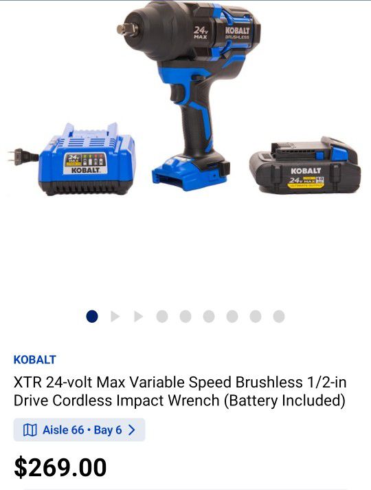 Kobalt Impact Wrench (Hi-Torque)
