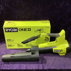 🧰🛠RYOBI ONE+18V 100MPH/350CFM Cordless Variable-Speed Jet Fan Leaf Blower-NEW!(Tool Only)-$80!🧰🛠