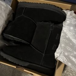 Ugg Boots (Bailey Bow 2) , Black, Size 8 Women