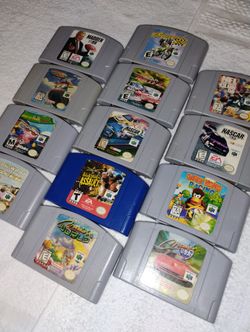 Nintendo 64 Games N64 Video Game Collection