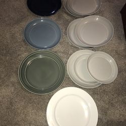 Threshold Porcelain Dinner Plates 