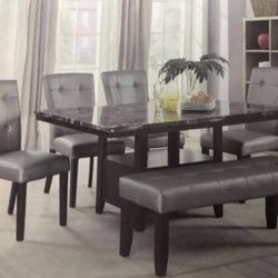 6 Pcs Dining Set