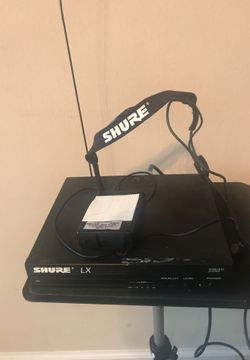 SHURE LX MODEL LX3-CU 209.000 MHz