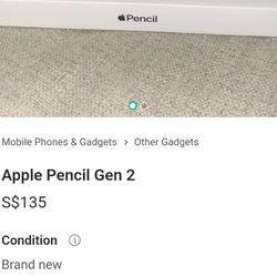 Apple Pen Gen 2