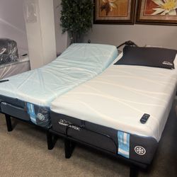 🔥Tempur Luxe Breeze Soft Split King Adjustable Set $2400