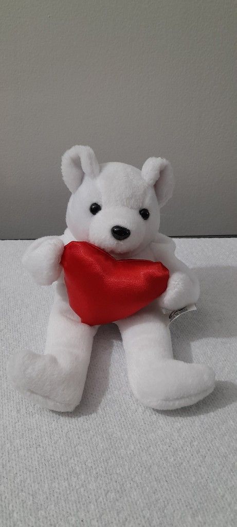 Beanie Baby bear with heart