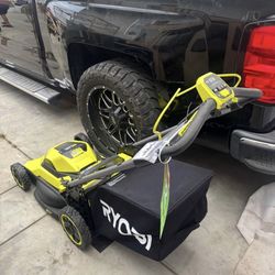 Ryobi 40V HP Brushless 20 in. Cordless Electric Battery Walk Behind Self-Propelled Lawn Mower with 6