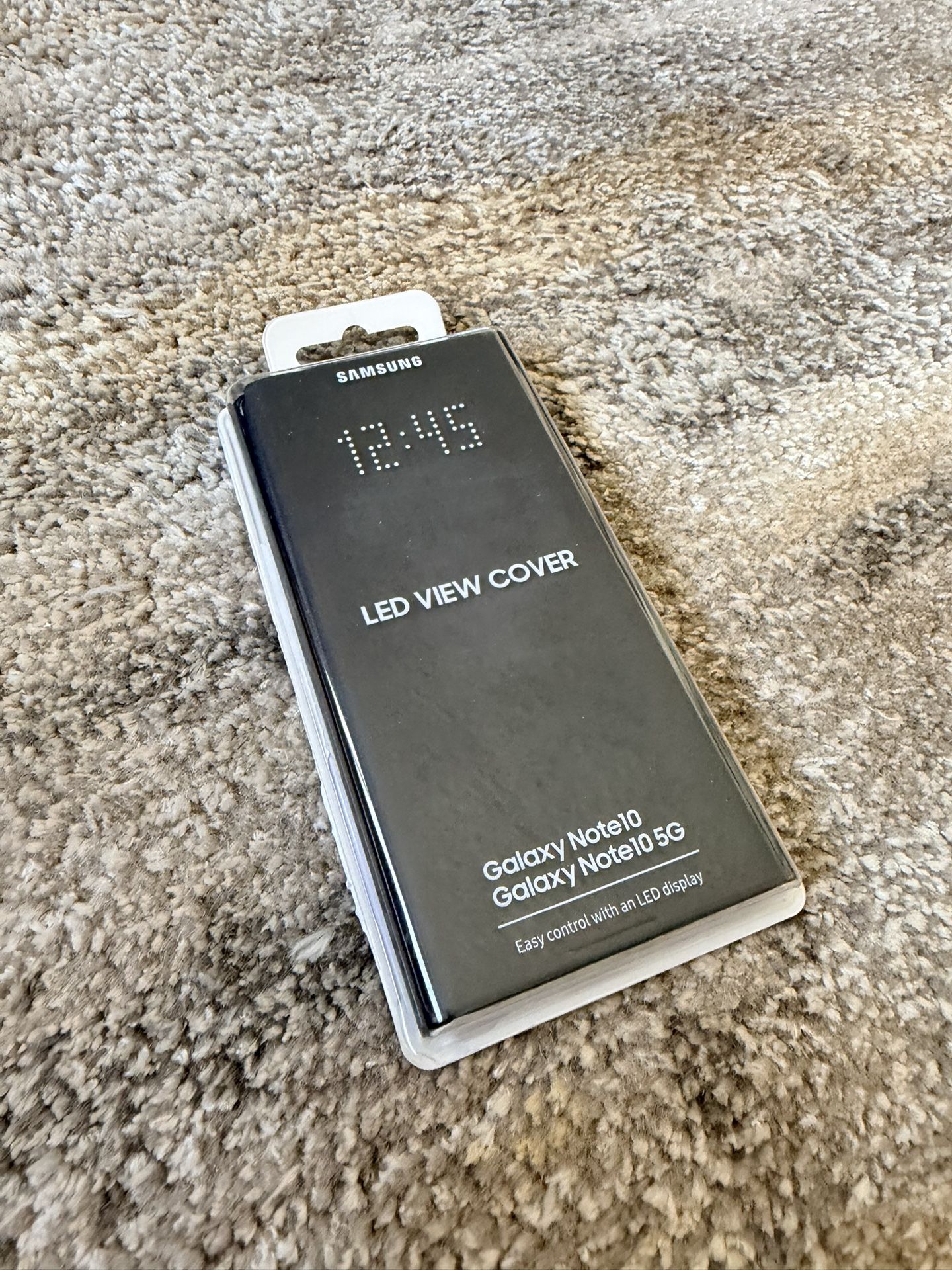 Samsung LED View Cover – Galaxy Note10 / Galaxy Note10 5G (black) - Open Box