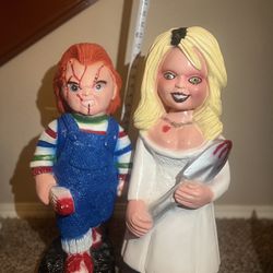 Chucky and Bride 