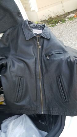 Leather jacket
