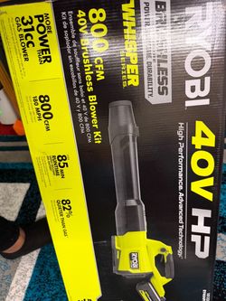 Ryobi sopladora