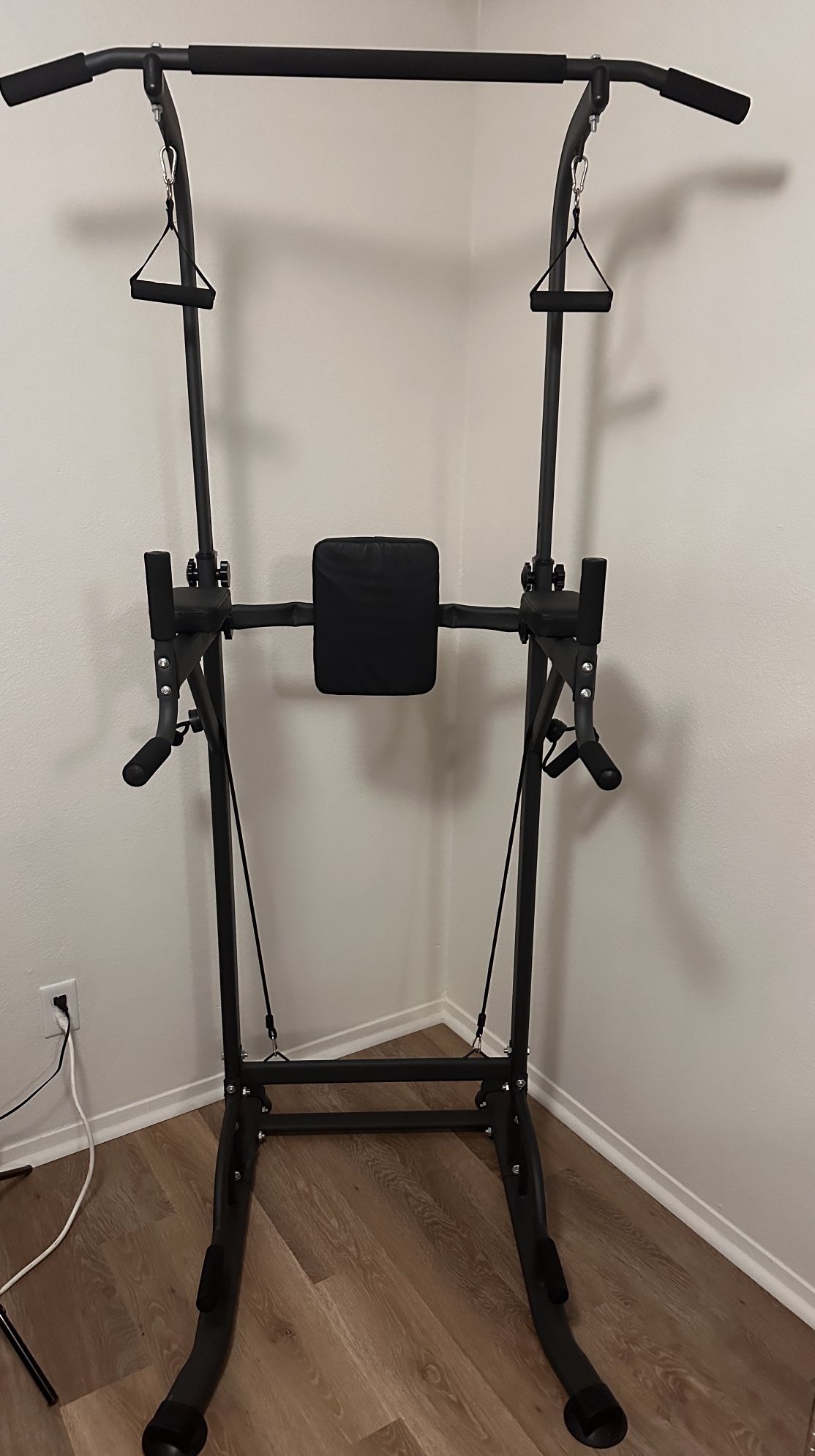 Adjustable Power Tower Pull Up Home Gym 