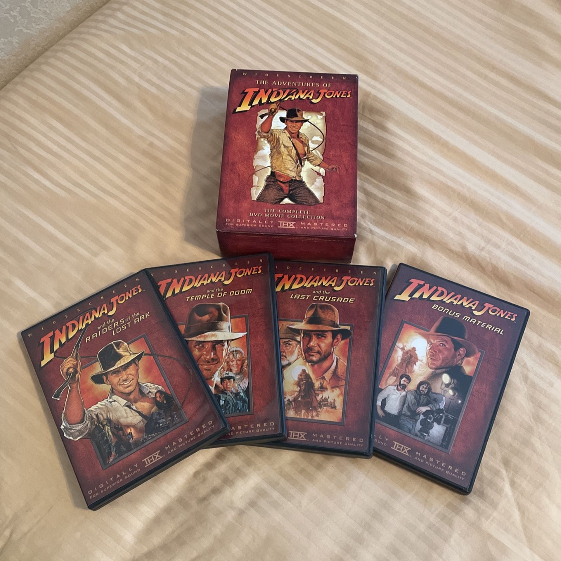 Adventures Of Indiana Jones- 4 Disc Box Set