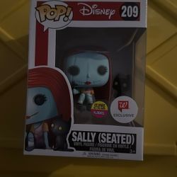 NEW Funko Pop! Vinyl: Disney - Sally - Glow , Flocked - Walgreens Exclusive #209