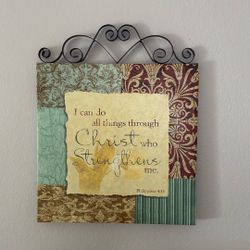 Inspirational wall art