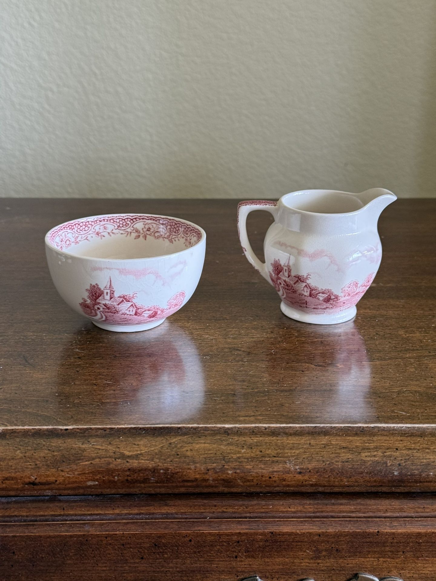 Royal Tudor Ware Bowl And Sauce Jug