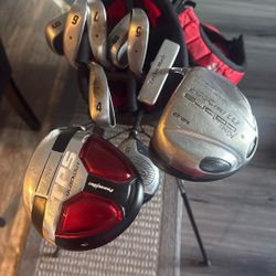 Gulf Clubs And Bag