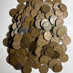 Wheat pennies 1940-50