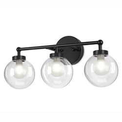 Three Headed Glass Lamp