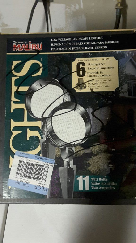 Outdoor lighting ( Malibu Model #LV1076T)