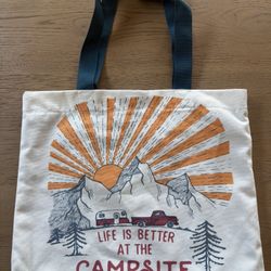Camco Camping Tote Bag “Life is Better at the Campsite”